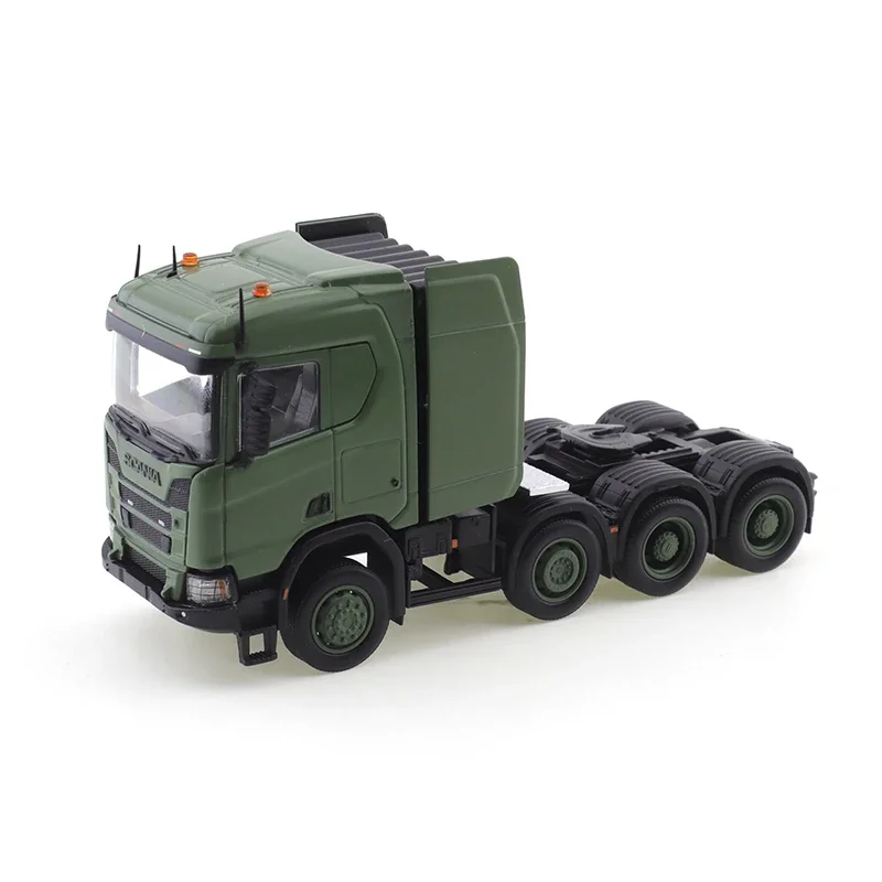 MASSDI 1/64 Scania R650 Trailer Head Trailer Eight-and-a-half-axle