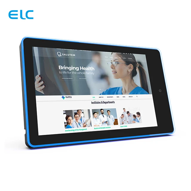 

Professional 10.1 Inch All-in-One Wall-Mounted Meeting Room Tablet PC RK3568 Android 11.0 With 2GB Memory Optional NFC POE