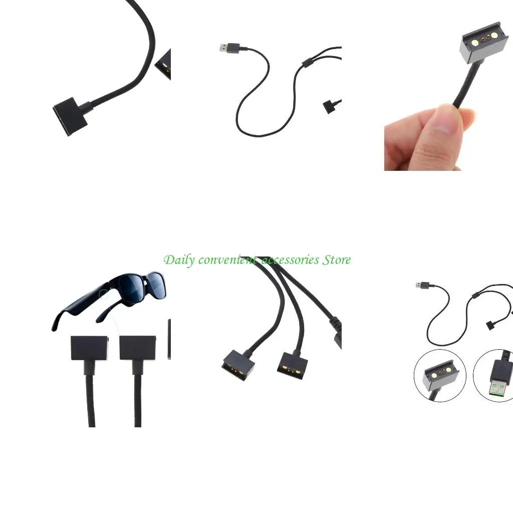 

97QB Мягкая и прочная замена линии зарядки для Anzu для умных очков, нейлон Br