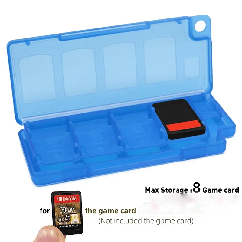 DATA FROG 8 In 1 Portable Game Cards Case Compatible Switch Game Storage Card Cases Box For Switch Accessories