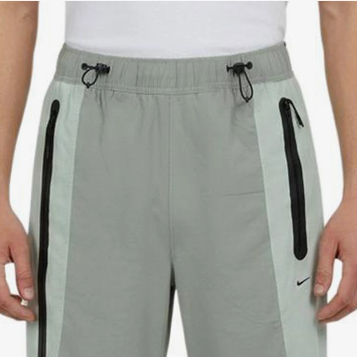 Nike genuine men's comfortable daily woven loose straight sports pants IU7503-313
