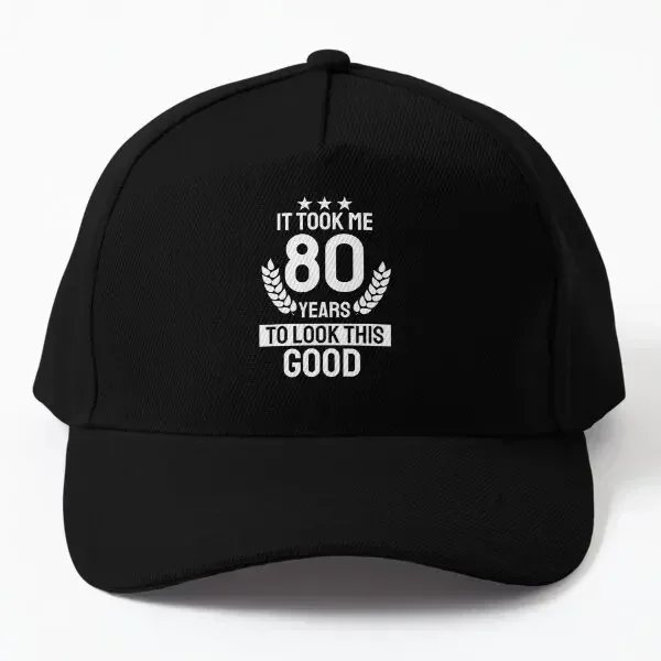 لقد طلبتني 80 عامًا لأبدو هذا جيد 80 قبعة بيسبول قبعة Snapback في الهواء الطلق عادية بنين Czapka الأسماك المطبوعة الصيف النساء السود #1
