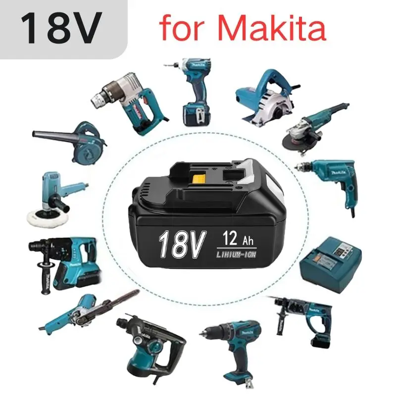 

Bl1840 6Ah-18.0Ah， Electric tool lithium-ion battery suitable for Makita Lxt Bl1840 1850 18V, with BMS TPcell 18V。