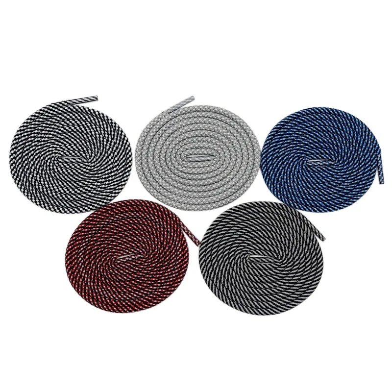 Coolstring Shoe Accessory 4.5MM Spiral Texture Crossed Reflective Tape 120-180Cm Adults Light Reflect Rope Affordable Wholesale