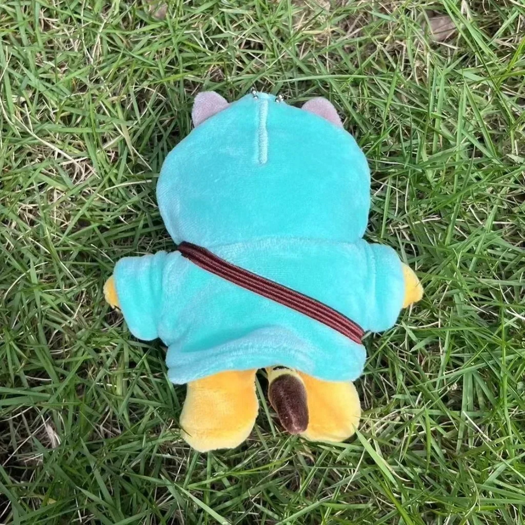 Kpop Idol Hoshi Plush Keyring TAMTAM Doll Stuffed Tiger ( with Crossbody Bag+ Hoodie )