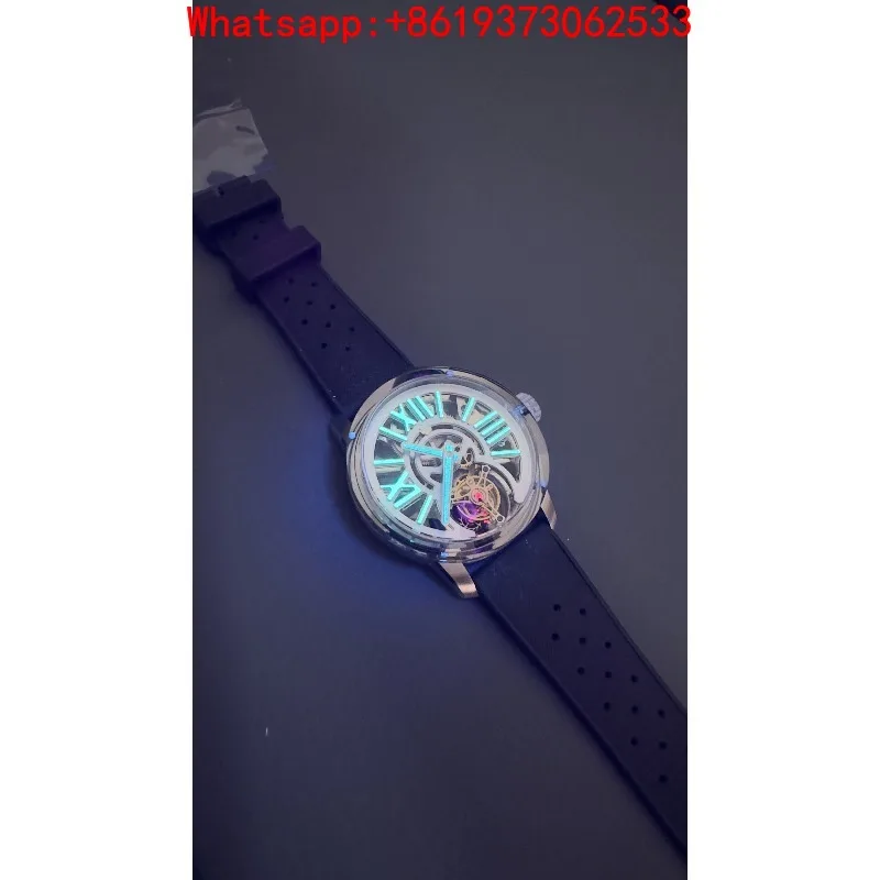 Men's Mechanical Watch Sakura Tiancheng Crown Sapphire Case Flight Coaxial Tourbillon Movement - view 2