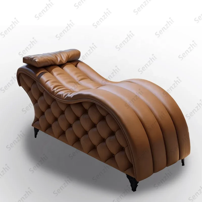 

Luxury Nordic style Eyelash bed Brown beauty Massage Tables & Beds lash bed for beauty salon