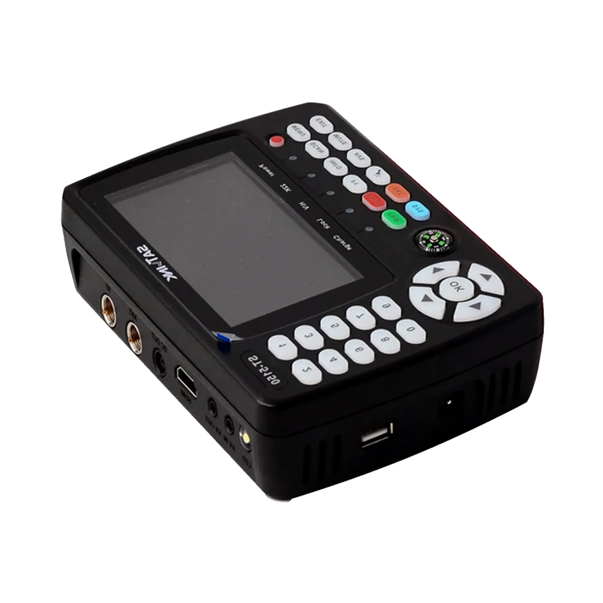 complianthandheld combo meter,DVB-S/S2/T/T2/C and MPEG-2/4 H.264/H.265(8 Bit)
