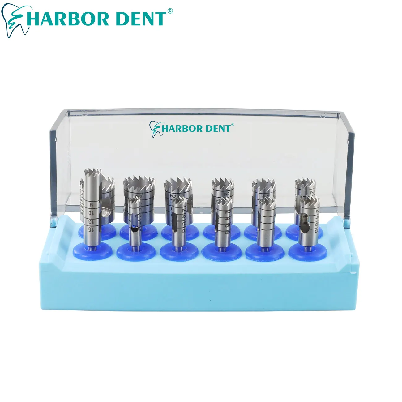 

1 set Dental Implant Bone Trephine Bur for Low-speed handpiece Handle Dia 2.35mm Surgical Instrument Holder Dentistry Tools