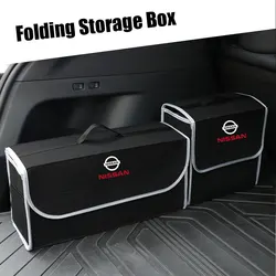 Car Trunk Storage Box Extra Large Foldable Storage Box For Nissan Nismo X-Trail Qashqai Juke Teana Tiida Sylphy Altima Note GTR