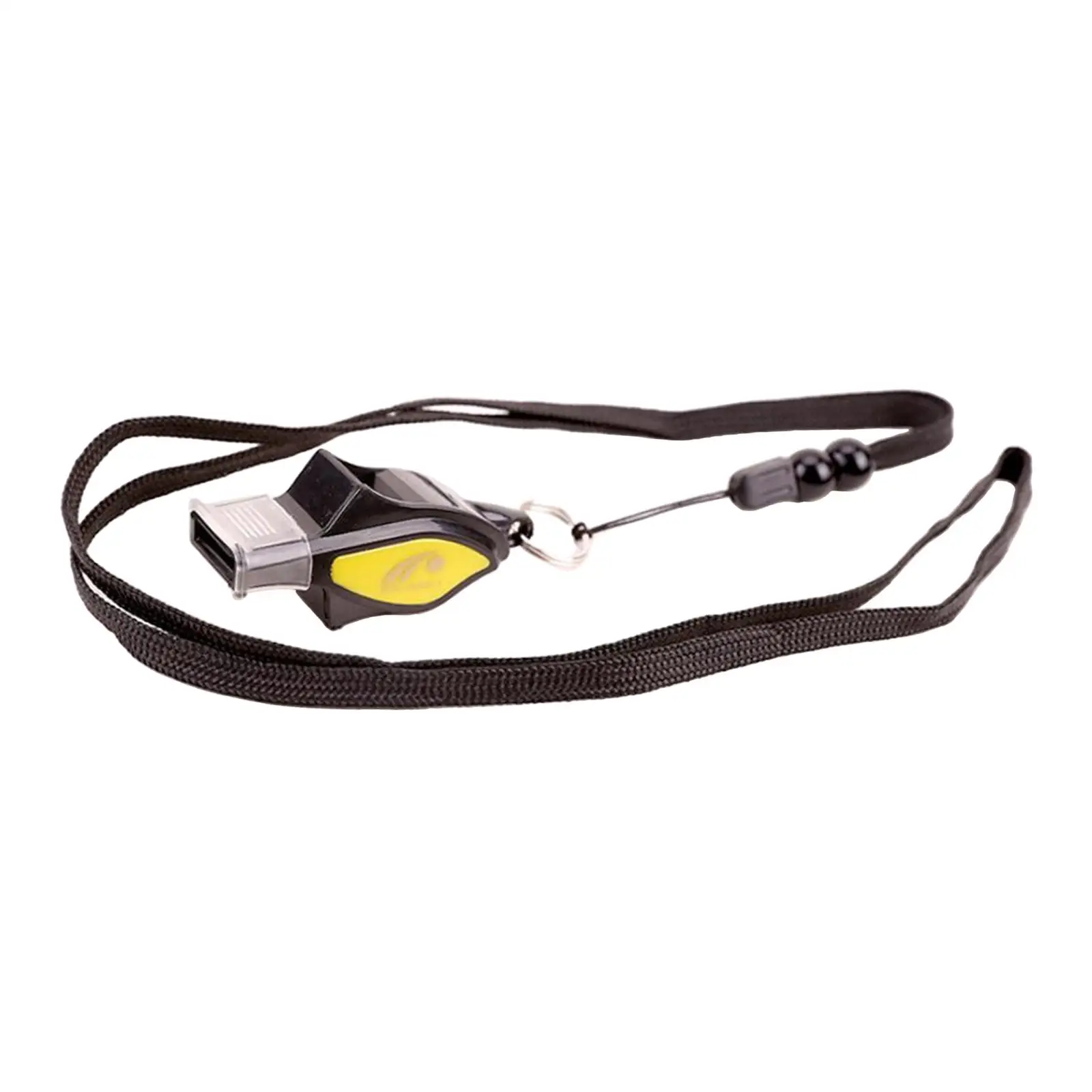 Durable ABS Coach Whistle with Lanyard for Basketball Soccer Wrestling Training and Survival Gear