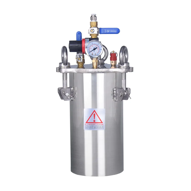 

Factory Supply 3L 304 Stainless Steel Pressure Vessel Food Processing Machinery New Conditions for Farm Manufacturing Plants