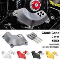 Engine Case Crash Slider Protector For HONDA H2C MSX GROM 2020 - 2022 Motorcycle Accessories Crankcase Cover Guard H2C Msx Grom