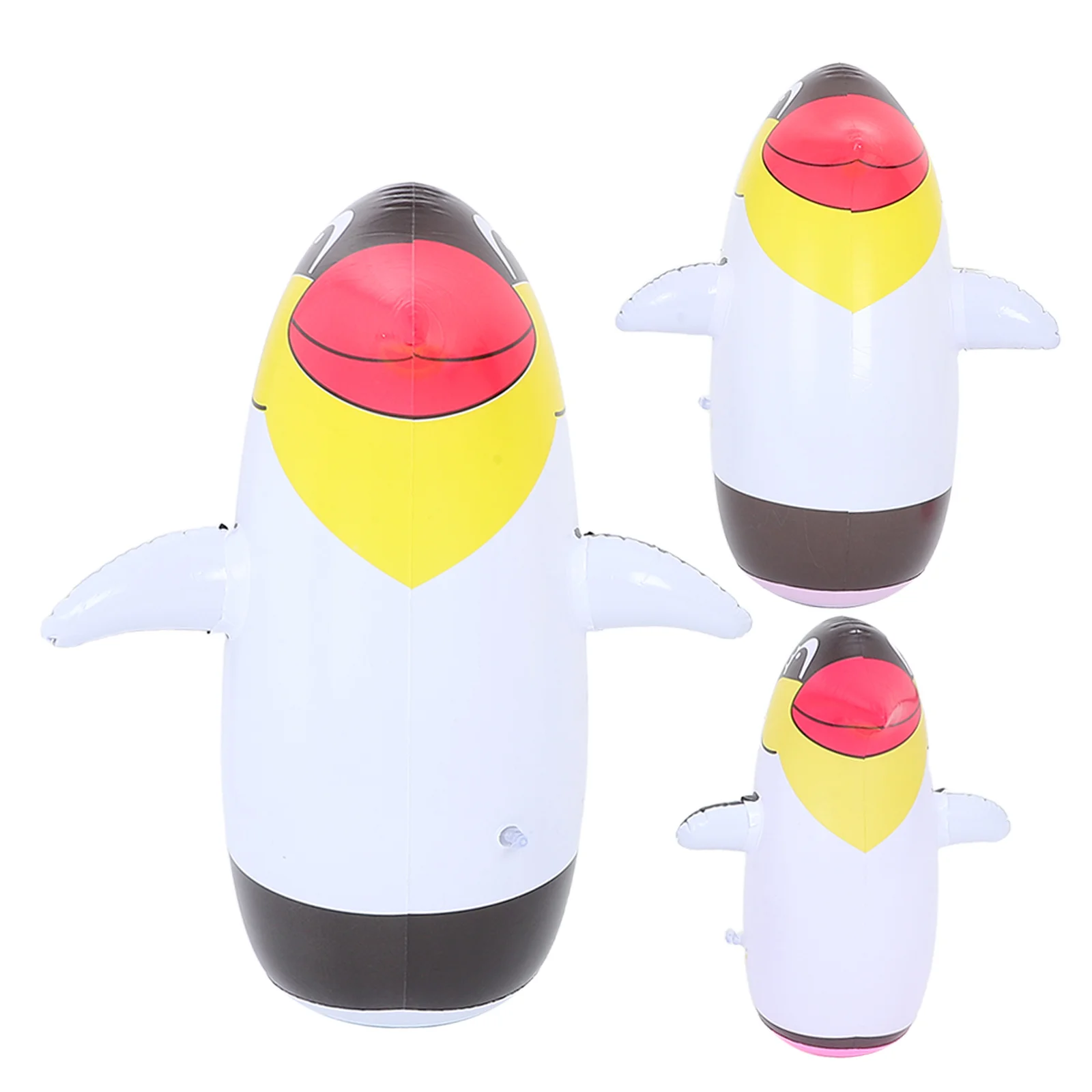 

3Pcs Inflatable Penguin Cartoon Tumbler for Kids Outdoor Play Garden Decoration Summer Party Supplies Inflatable Penguin