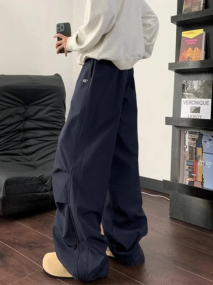 

Мужские брюки-карго American Sle, осенне-зимние, на флисовой подкладке, свободного прямого кроя, универсальные, водонепроницаемые, спортивные брюки