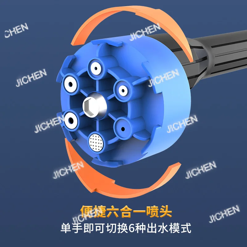 مناسبة لمسدس المياه اللاسلكي الجديد لغسيل السيارات، مسدس مياه منزلي محمول لسقي الحديقة بالضغط العالي #4