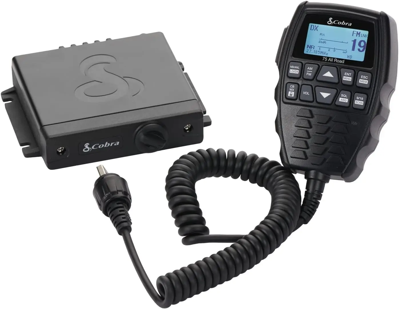 Wireless CB Radio - Dual-Mode AM/FM, Bluetooth Connectivity, Digital Noise Cancellation, Waterproof, Instant Channel 9