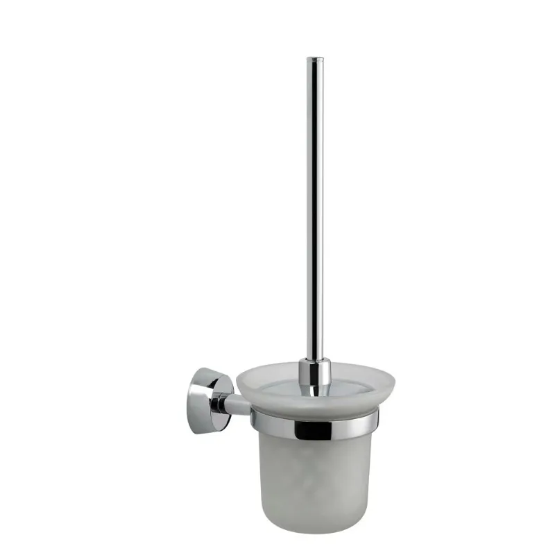 Wholesale stainless steel bathroom accessories hotel toilet brush holder