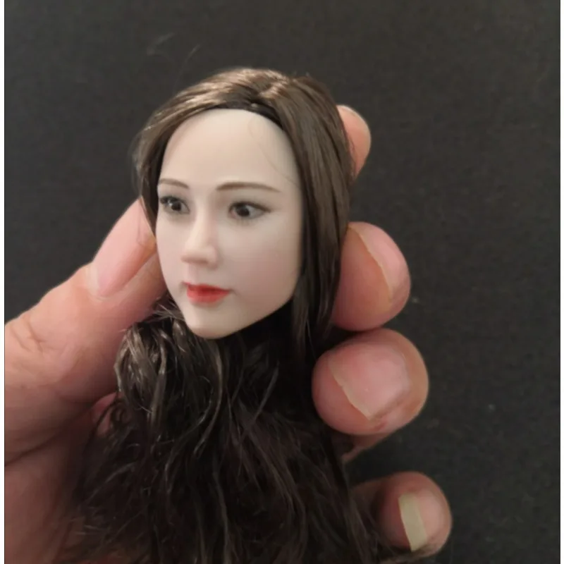 1/6 مقياس الممثلة الصينية داي وينين رئيس النحت الجمال زراعة الشعر رئيس نحت نموذج ل 12 "Ph Tbl عمل أرقام الجسم