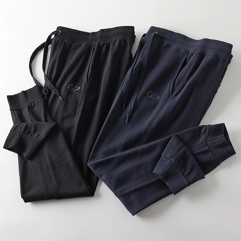 

Удобные мужские брюки Spor из хлопка на подкладке, модные городские брюки с прямыми штанинами, длинные повседневные брюки на все сезоны