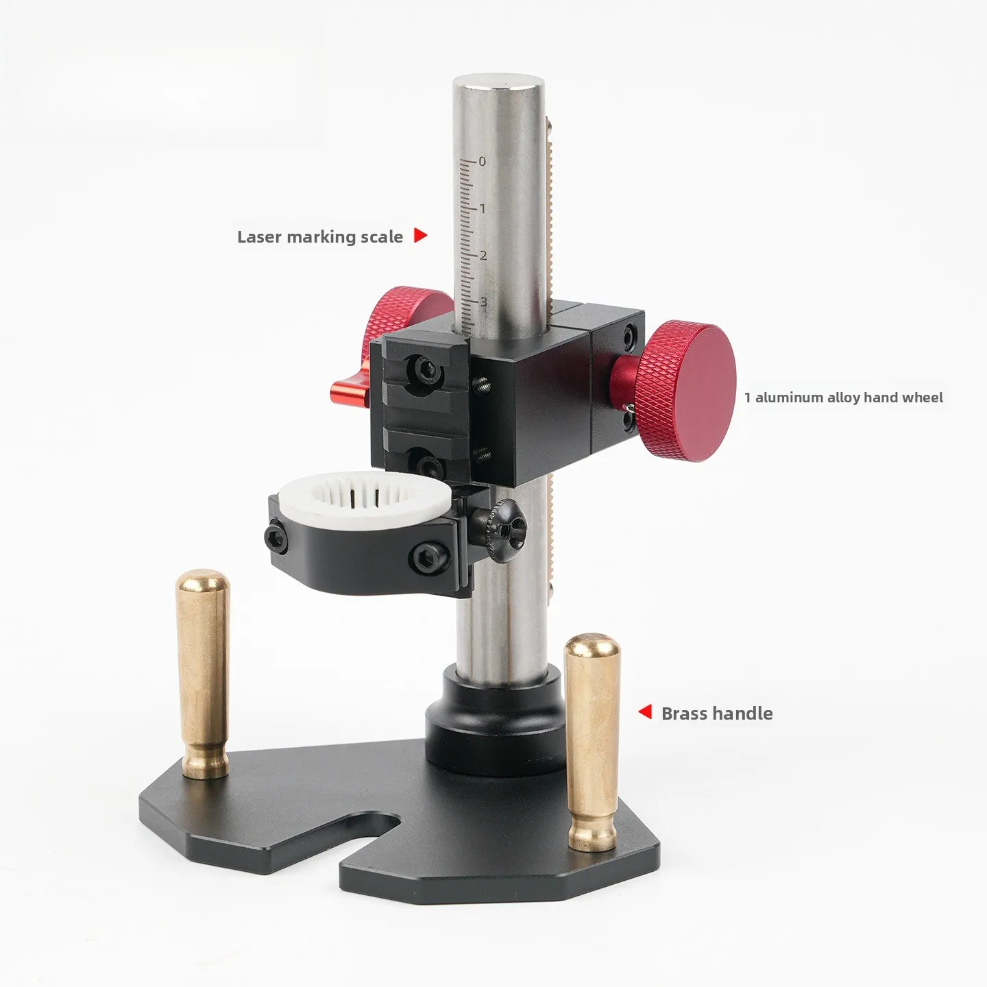 Engraver Auxiliary Stand, Adjustable Lifting Bracket for Hand Engraving Tool, Wood Carving Inlay Grooving Positioning Holder