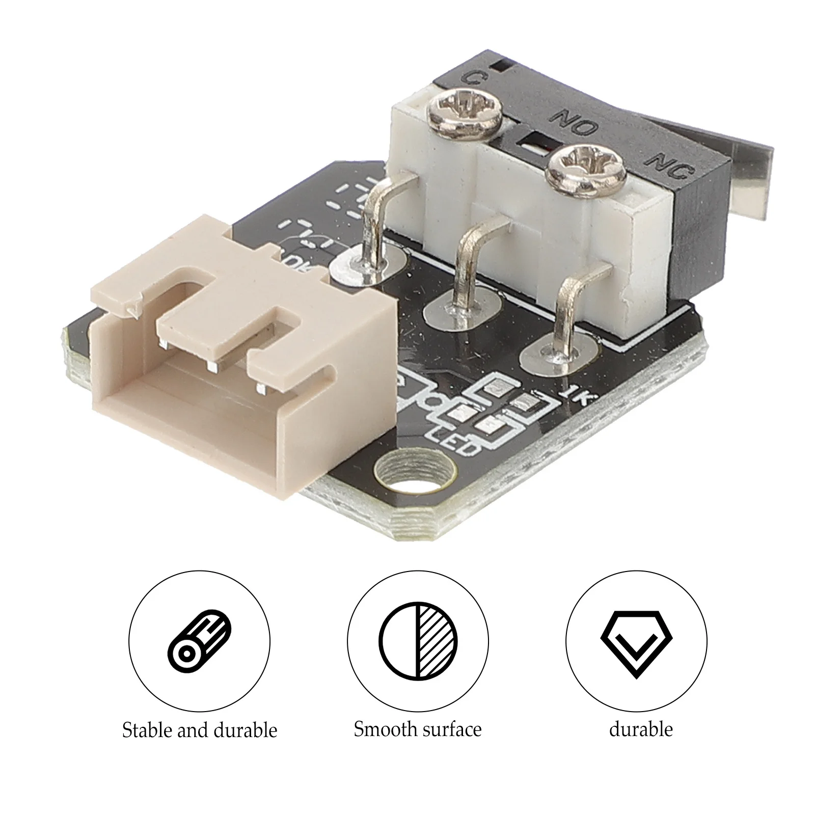 

3Pcs 3D Printer End Stop Limit Switch X Y Accessories Compatible with Ender 3 Pro Cr10 Replacement Parts for Printer