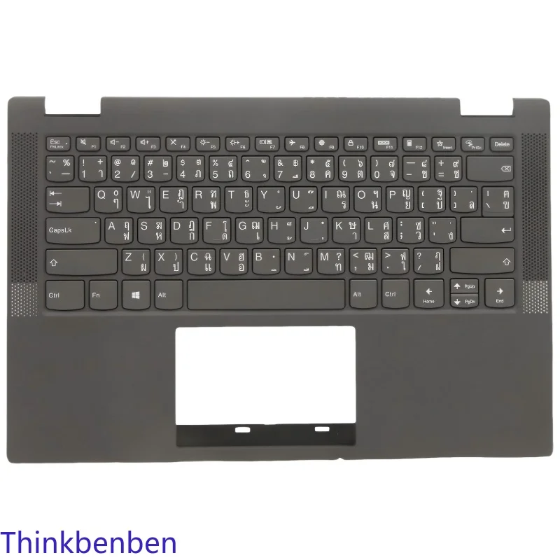 

TH Thai Keyboard Gray Upper Case Palmrest Shell Cover For Lenovo Ideapad Flex 5 14ITL05 14ALC05 14ARE05 14IIL05 5CB1C33384