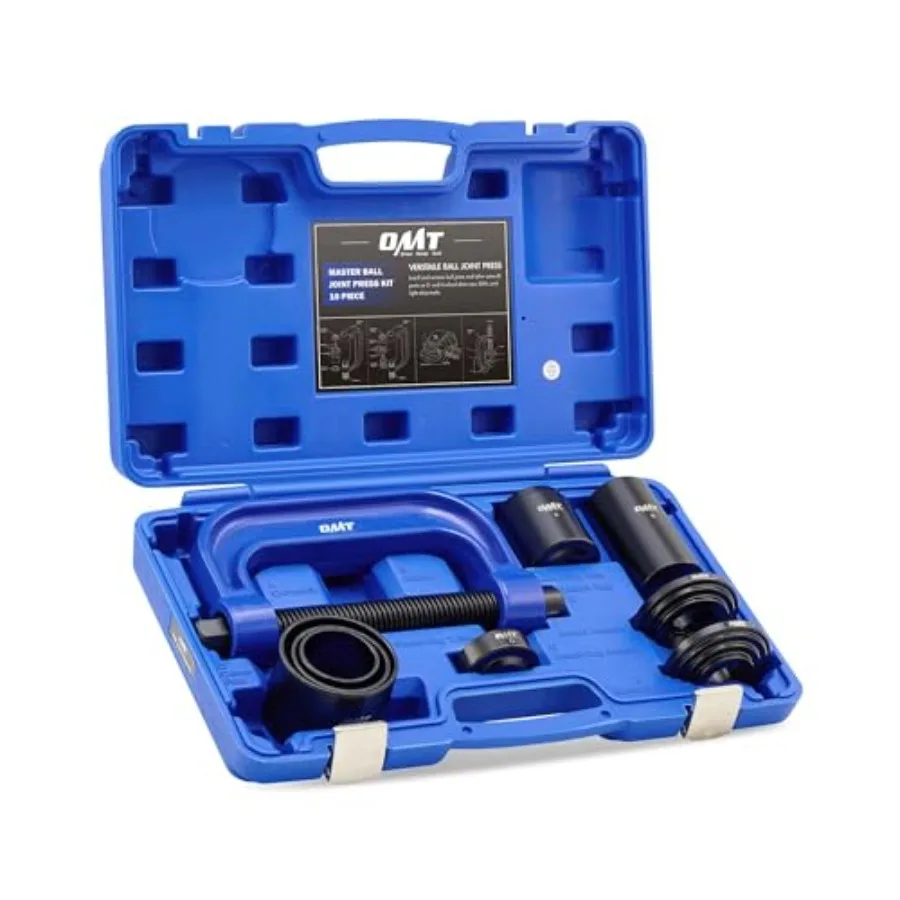 

Ball Joint Press Kit Heavy Duty Ball Joint Removal Tool Kit with 4x4 Adapters for Most 2WD and 4WD Cars and Light Trucks