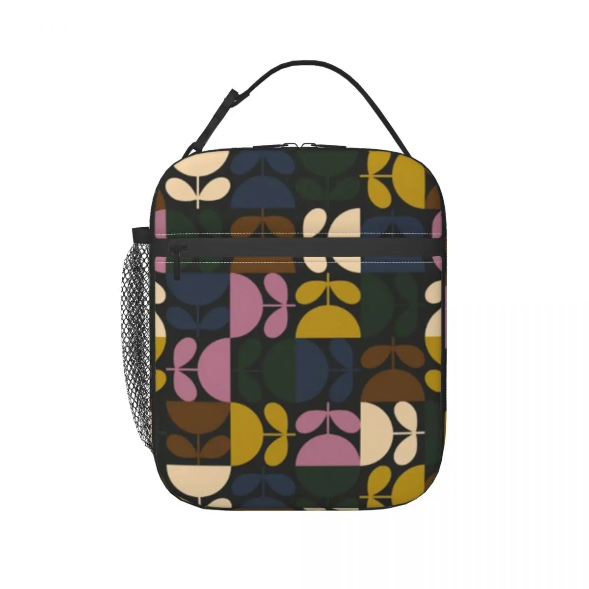 Orla Kiely Multi Stem Insulated Lunch Bag Portable Abstract Scandinavian Floral Thermal Cooler Lunch Tote Office Picnic Travel