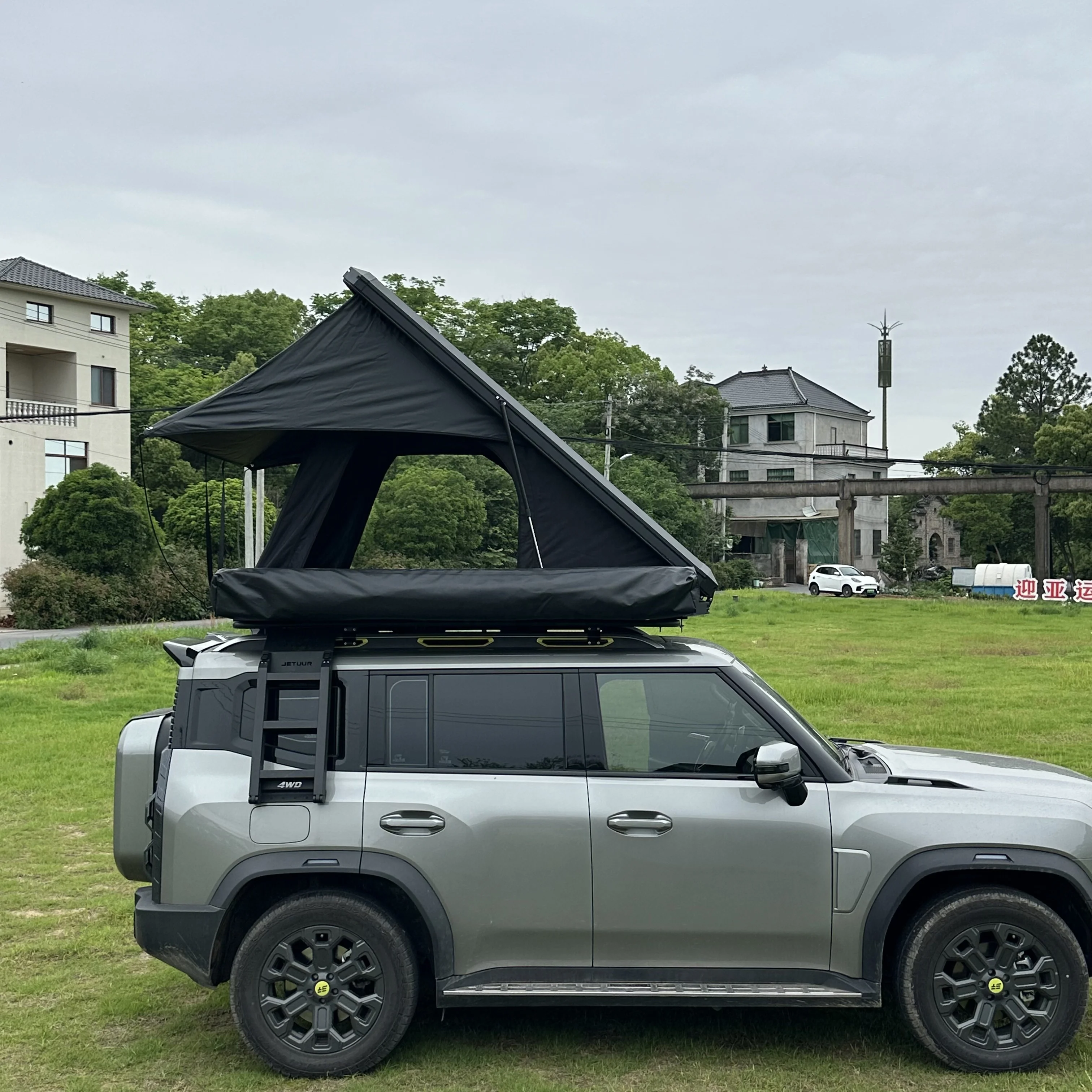 Best Automatic Custom Car Suv Tents Camping Outdoor Car Hard Shell Roof Tent Car Rear Awning