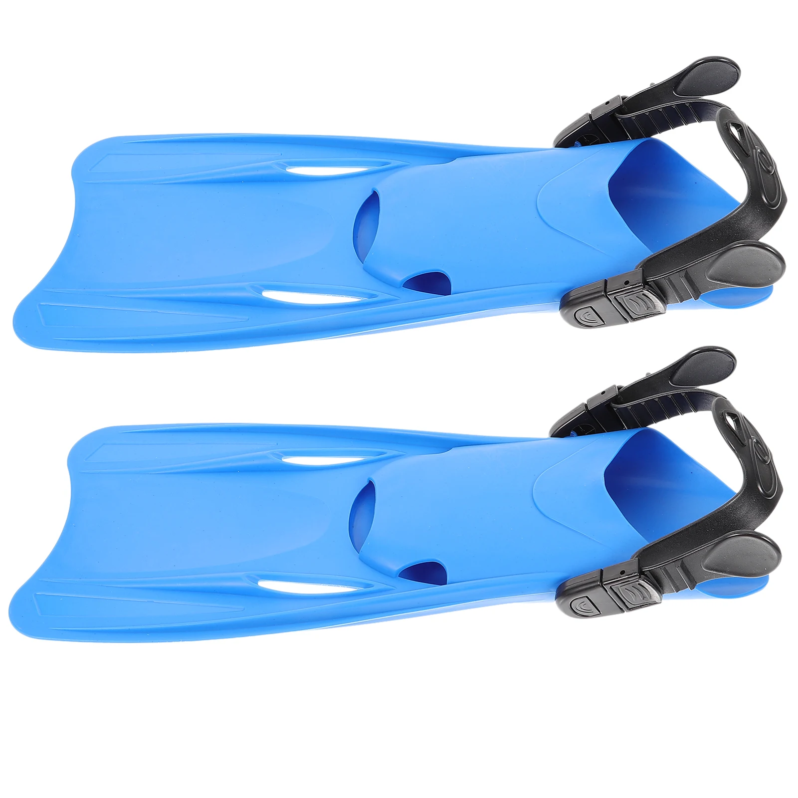 

Adult Diving Snorkeling Gear Blue L 39 43 Portable Lightweight Training Flippers For Pool Sea Travelers