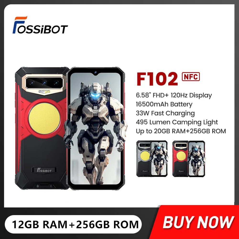 FOSSiBOT F102: الهاتف الذكي المتين بسعة بطارية ضخمة ومواصفات قوية – تجربة استخدام حقيقية من مستخدم مُحترف