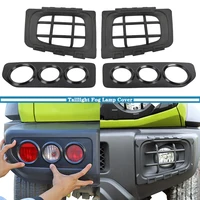 Protector de Faros Traseros y Delanteros, Cubierta Protectora de Faros Antiniebla, Decoración de Luces para Suzuki Jimny XL GL 2019-2026, Accesorios Exteriores
