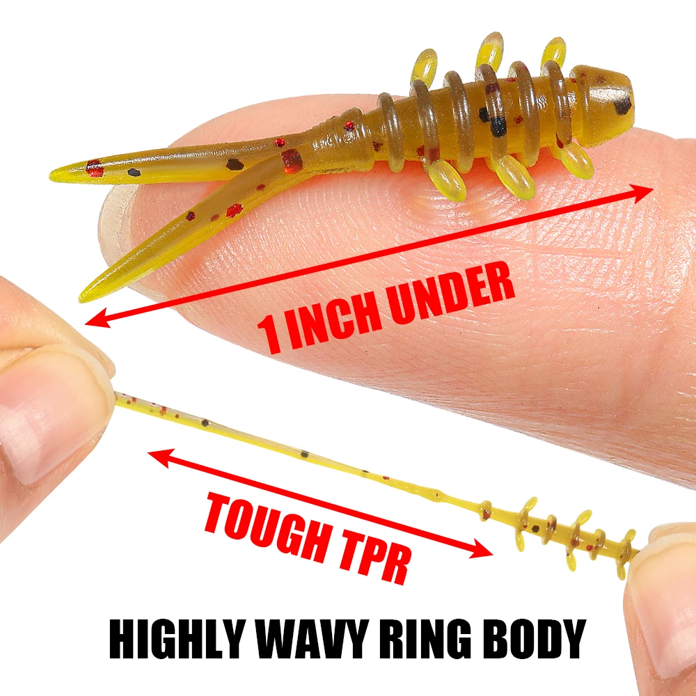 Rosewood 25mm Micro Worm Soft Fishing Lure TPR Floating Silicone Plastic Swimbait Softbait For Catching Horse Mackerel 20pcs/Box - AliExpress 18 Rosewood 25mm Micro Worm Soft Fishing Lure TPR Floating Silicone Plastic Swimbait Softbait For Catching Horse Mackerel 20pcs/Box - AliExpress 18