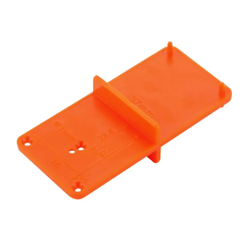 Guia de perfuração de furo de dobradiça de 35/40 mm Localizador de bits Abridor de furos Ferramentas para trabalhar madeira DIY