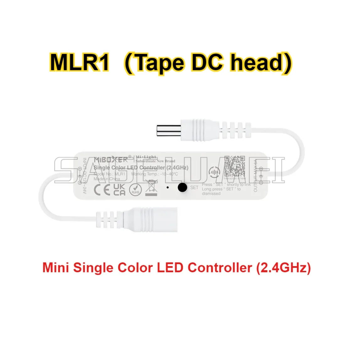 NEW MLR1 MLR2 MR2 2.4GHz Wireless WiFi Tuya APP Remote Dimmer for 2835 5050 LED Strip Light Mini Single Color LED Controller 6A