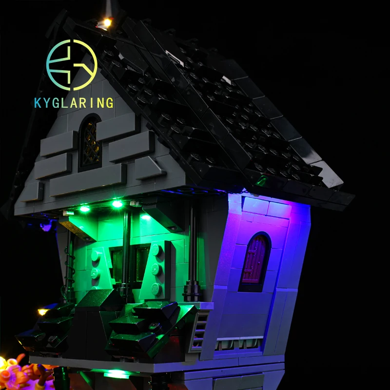 Kyglaring Light Kit For 21351 Tim Burton's The Nightmare Before Christmas Building Blocks LED Kit Toys (NOT Include the Model)