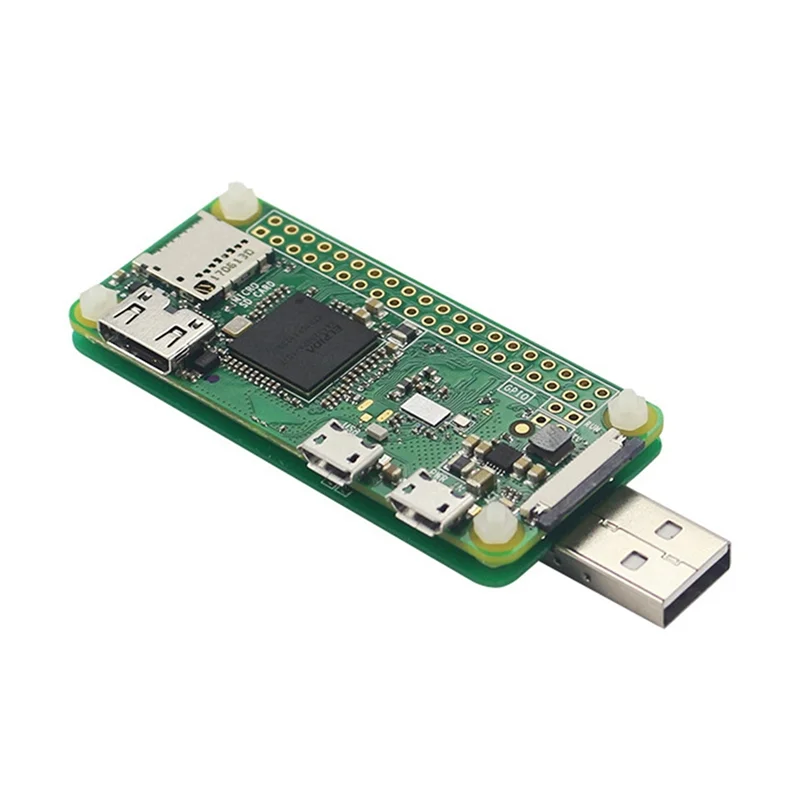 

Для Raspberry Pi Zero 2 Вт USB адаптер + акриловый корпус USB плата расширения конвертер компьютера USB источник питания SSH