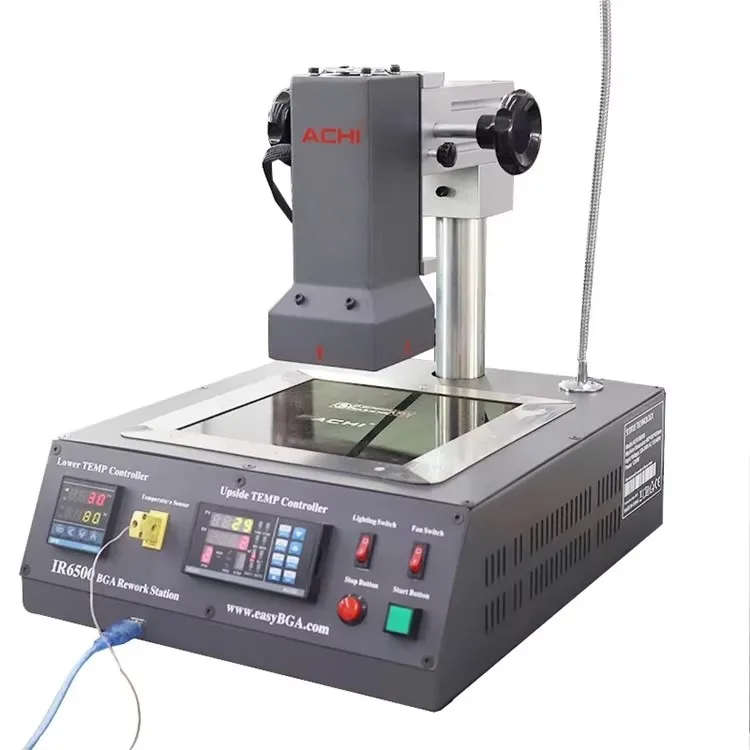 IR6500 BGA Rework Soldeerstation 1250W Voor Computer Moederborden En Andere Grote Printplaat BGA Rework