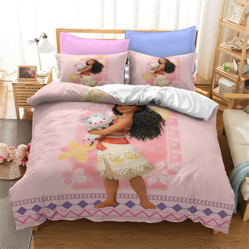 Disney Bedding Set Duvet Cover Bed Room Decoration Cartoon Boy Girls Children Bed Gifts Single Twin King Size Bedding Set