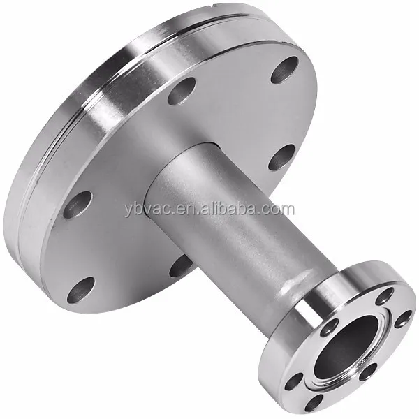 

Customizable 316L Stainless Steel CF Ultra-High Vacuum Adapter Low Pressure Conflat Flange Reducer Precision-Machined Fittings