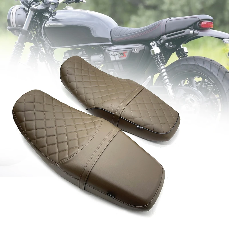 For HONDA GB350S GB 350S 2023-2024 Motorcycle Accessories Front Seat Cushion Motorcycle Driver Rider Seat Pad Black brown Covers