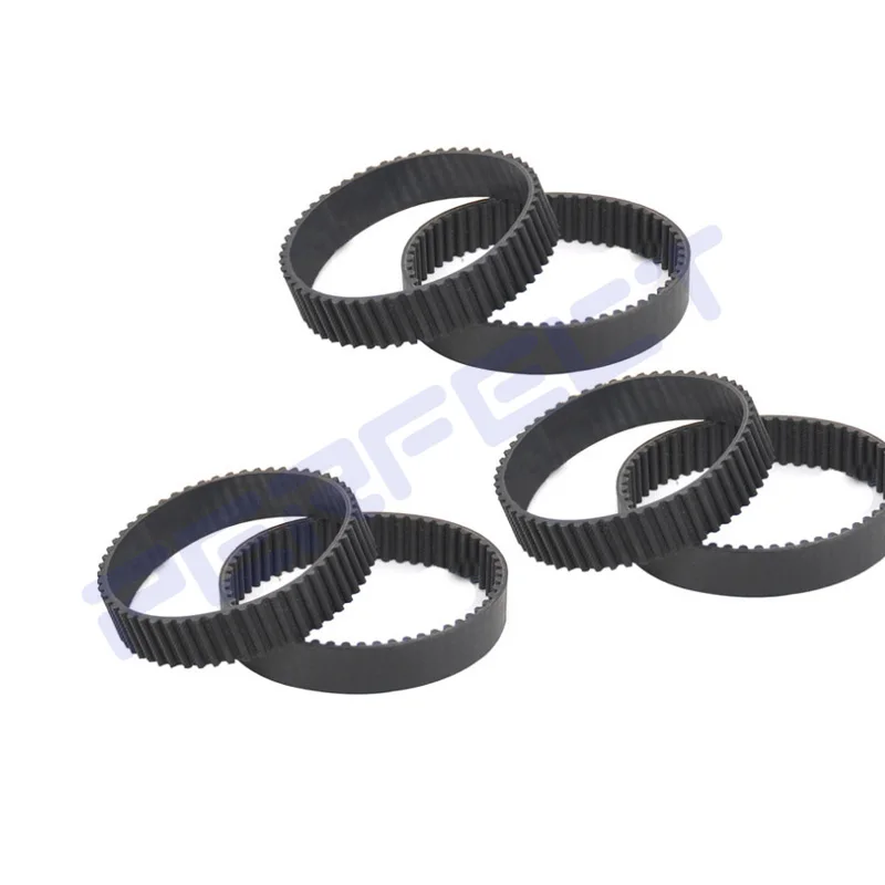 2GT-126/128/130/132/134/136 Closed Loop Timing Belt Transmission Belts Rubber Belt Width 6mm 10mm Wholesale