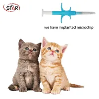 100pcs Animal ID Chip EM4305 Microchip 134.2KHz ISO11784/785 FDX-B Pet ID Tag Animal Microchip Syringe International Standard