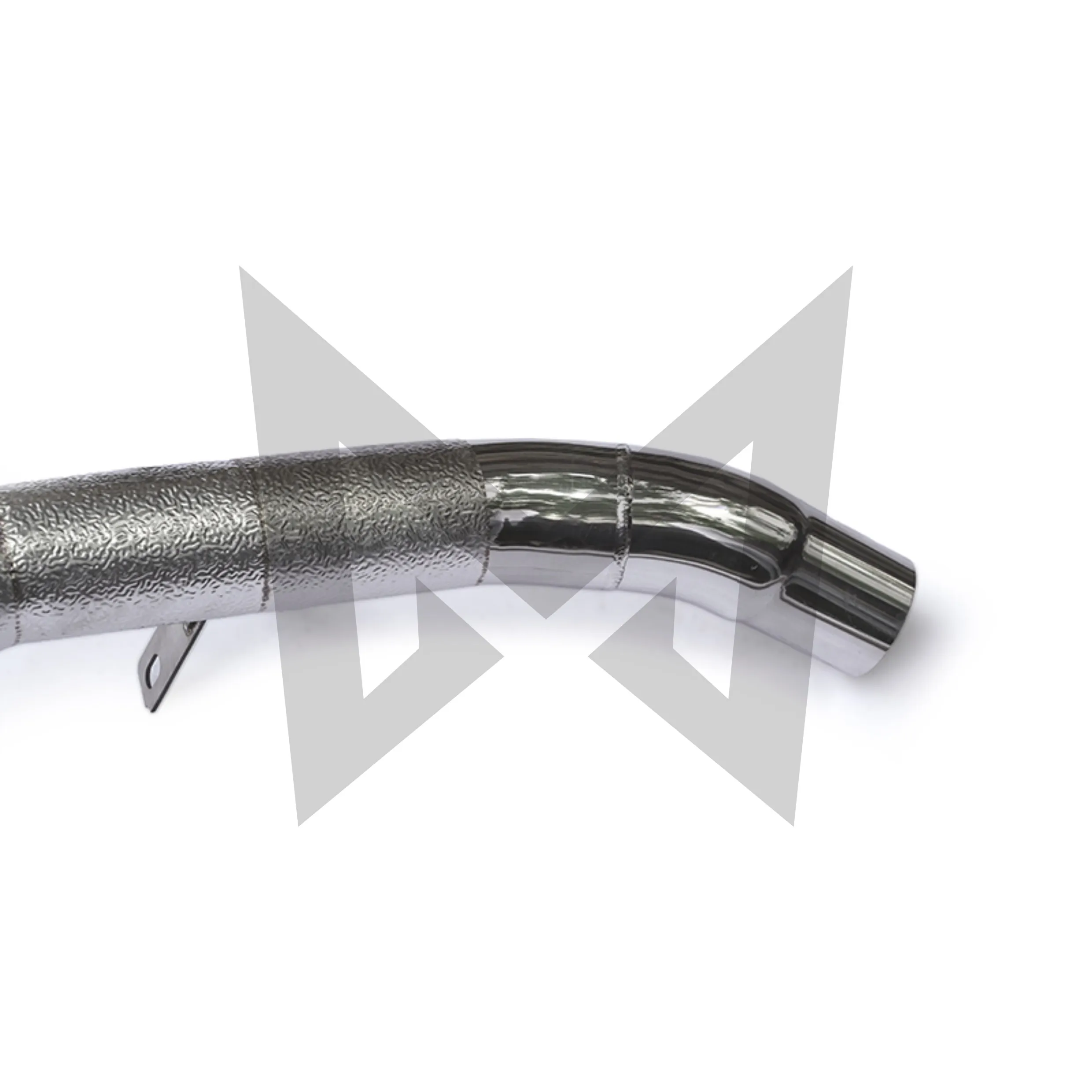 MANX Car Exhaust system for Jaguar F-type 2.0T Catalyzed Downpipe Catless Downpipe Stainless steels Performance exhaust pipe