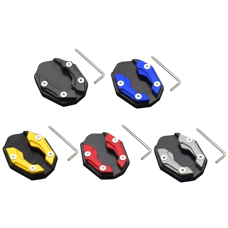 Motorcycle Kickstand Plate Foot Side Stand Cover for NAMX155 Enlarged Base Extension Accessories Stands Extension Pad