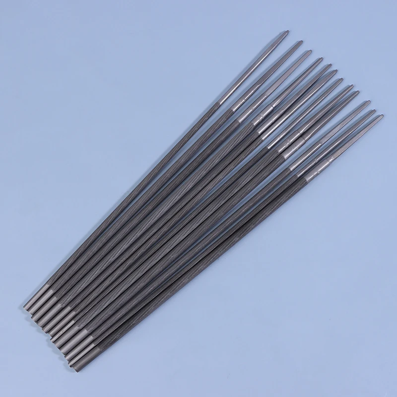 3.5mm-5.5mm Round Chainsaw Files For Hand Manual Tools Filing Kit High Carbon Steel Woodworking Tools