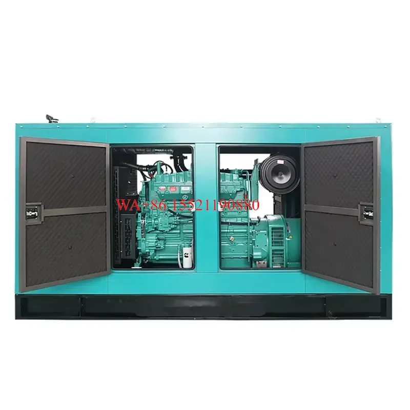 WMWMNU for Diesel Generator Set 500KW 50Hz Auto Start Remote Control with ATS and Silent Box