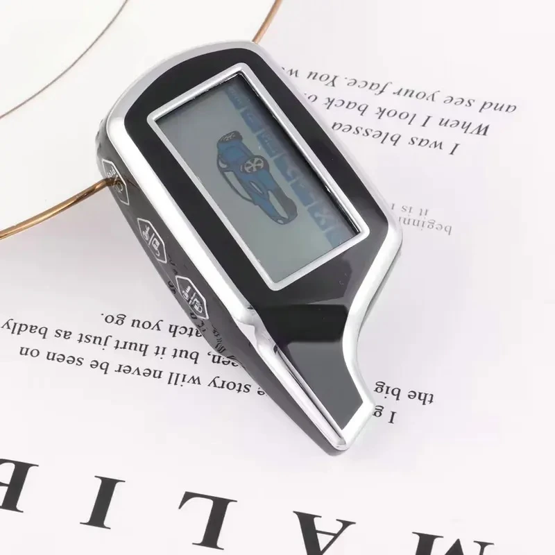 Чехол для ключей автомобиля TPU для Starline A91 A61 B9 B91 B6 B61 V7, русская версия с двусторонним LCD, брелок с двусторонней сигнализацией Чехол для ключей автомобиля TPU для Starline A91 A61 B9 B91 B6 B61 V7, русская версия с двусторонним LCD, брелок с двусторонней сигнализацией