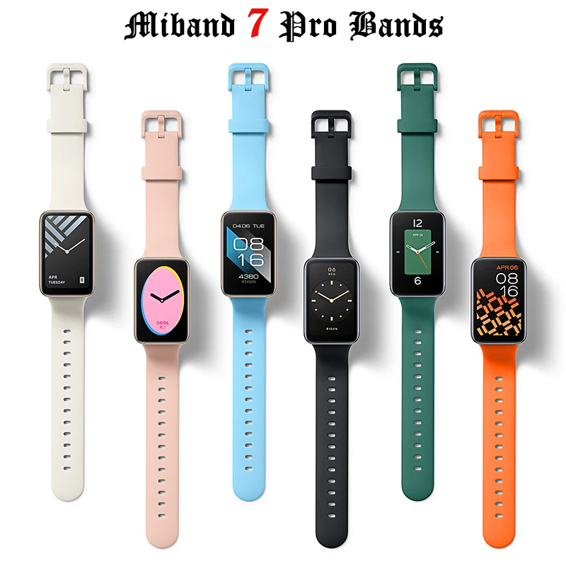 Bracelet For Xiaomi Mi Band 7 Pro smartwatch Wristband quick replacement silicone Sport  strap Miband7 Pro Watchband Accessories